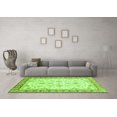 thumbnail image 3 of Ahgly Company Indoor Rectangle Oriental Green Traditional Area Rugs, 6' x 9', 3 of 4