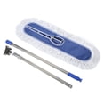 thumbnail image 2 of Fregona plana de tela Oxford con rotación de 360 grados para limpieza de pisos, ideal para hoteles, fábricas y hogares, 80 cm/31,5 pulgadas, 2 of 12