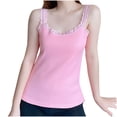 thumbnail image 2 of Haivin Women's Sleeveless Thermal Undershirt Vest, Solid Color Warm Innerwear, Cotton Lined Layering Base Layer for Winter and Cold Weather, 2 of 8