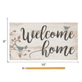 thumbnail image 6 of P. Graham Dunn Welcome Home Birds Whitewash 5.5 x 10 Solid Wood Plank Wall Plaque Sign, 6 of 6