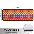 thumbnail image 5 of Kitchen Rugs Sets Of 2,Colorful Geometric Pattern Anti Fatigue Kitchen Mat Rugs Non Slip Washable,Decorative Kitchen Floor Mats for Kitchen,Sink,Laundry,17"x47"+17"x47", 5 of 5