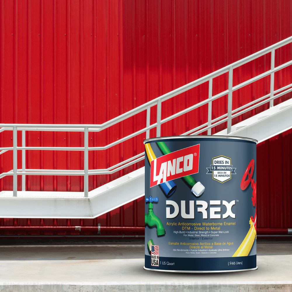 Lanco Durex Gloss White Finish, 1 Quart