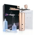 thumbnail image 1 of Face Sprayer Airbrush-Kit Rechargeable Airbrush Compressor Handheld Portable Wireless Air Brush for Art Makeup Model Painting (Gold), 1 of 7