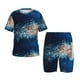thumbnail image 1 of Balery White Jellyfish Dansing in the Ocean Conjunto de Pijama Infantil de Manga Corta con Estampado – Ropa de Dormir de Algodón Suave-Large, 1 of 6