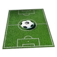 thumbnail image 2 of Alfombras de campo deportivo, tapete de juego para niños, manta suave para la cama, alfombras de piso lavables para Bola de 60 cm x 90 cm, 2 of 9