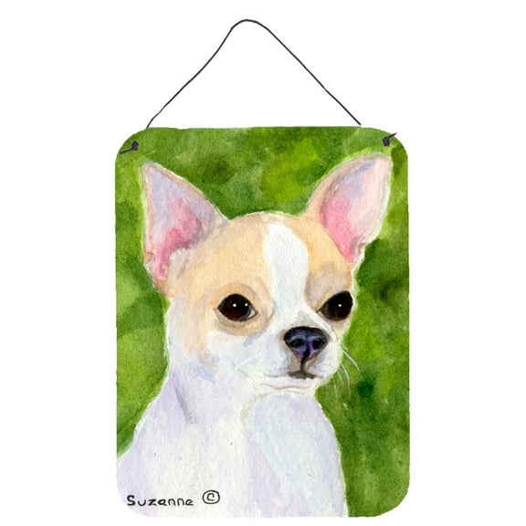 Caroline's Treasures SS8786DS1216 Chihuahua Wall or Door Hanging Prints, 12x16, multicolor
