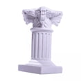 thumbnail image 1 of veasfak 3x Miniatures Pilier Romain Piédestal Statue Colonne Grecque pour Table de Décor Blanc 3 Pcs, 1 of 9
