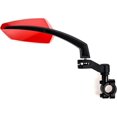 thumbnail image 2 of Red---Bike Mirrors, 360° Rotatable Cycling Rearview Mirrors, Wide Angle Safe Shockproof Bicycle Mirror, Ebike Universal Fit Accessories 1 Pair (Red) (G Need ), 2 of 5