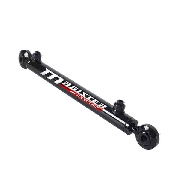 Hydraulic Cylinder 1 in bore x 10 in stroke Swivel Ball Swivel Eye hydraulic cylinder Welded Double Acting 3500 PSI