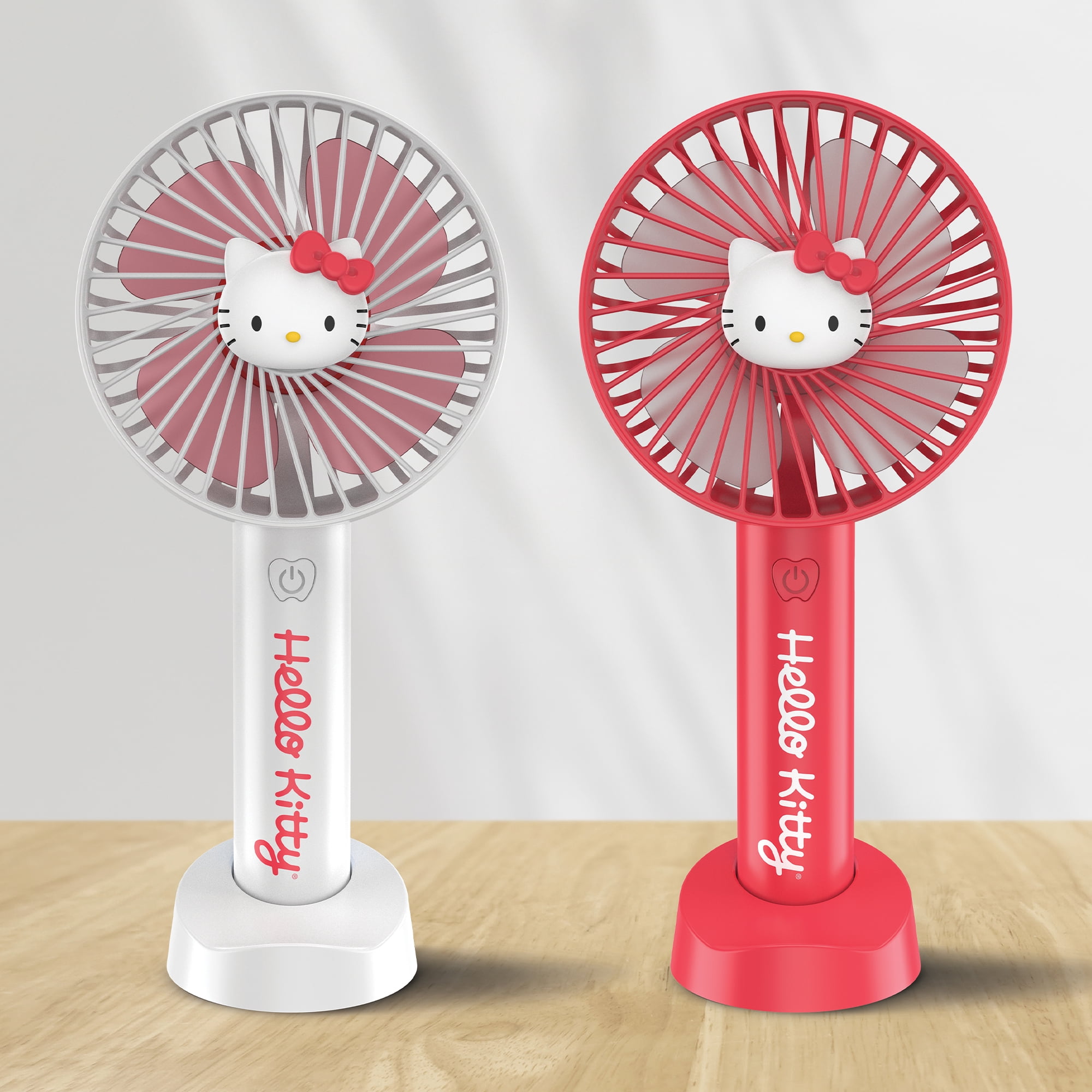 Hello Kitty 2 Pack Portable Fans - Stay Cool in Style with Hot