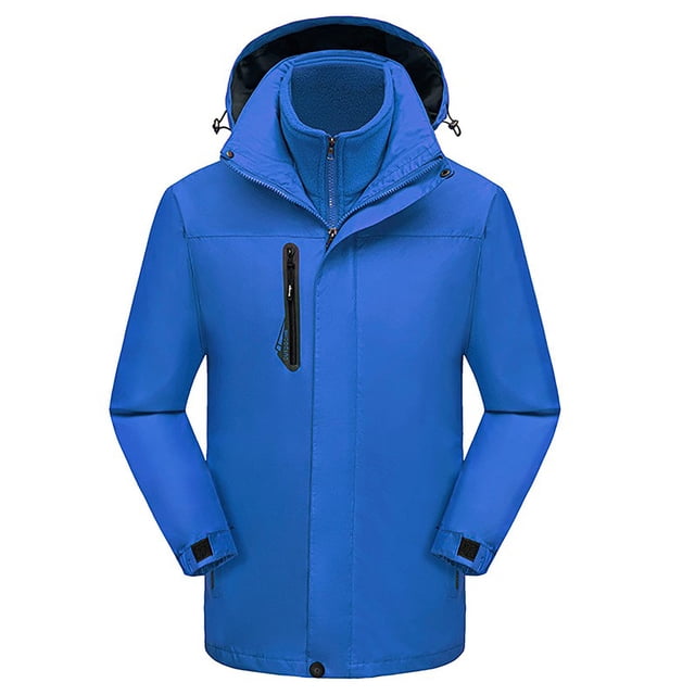 Chaquetas y abrigos casuales con capucha de manga larga para hombre y mujer, estilo pareja, traje de sprint tres en uno o dos, traje de esquí al aire libre, abrigo cálido con capucha, abrigo para muje