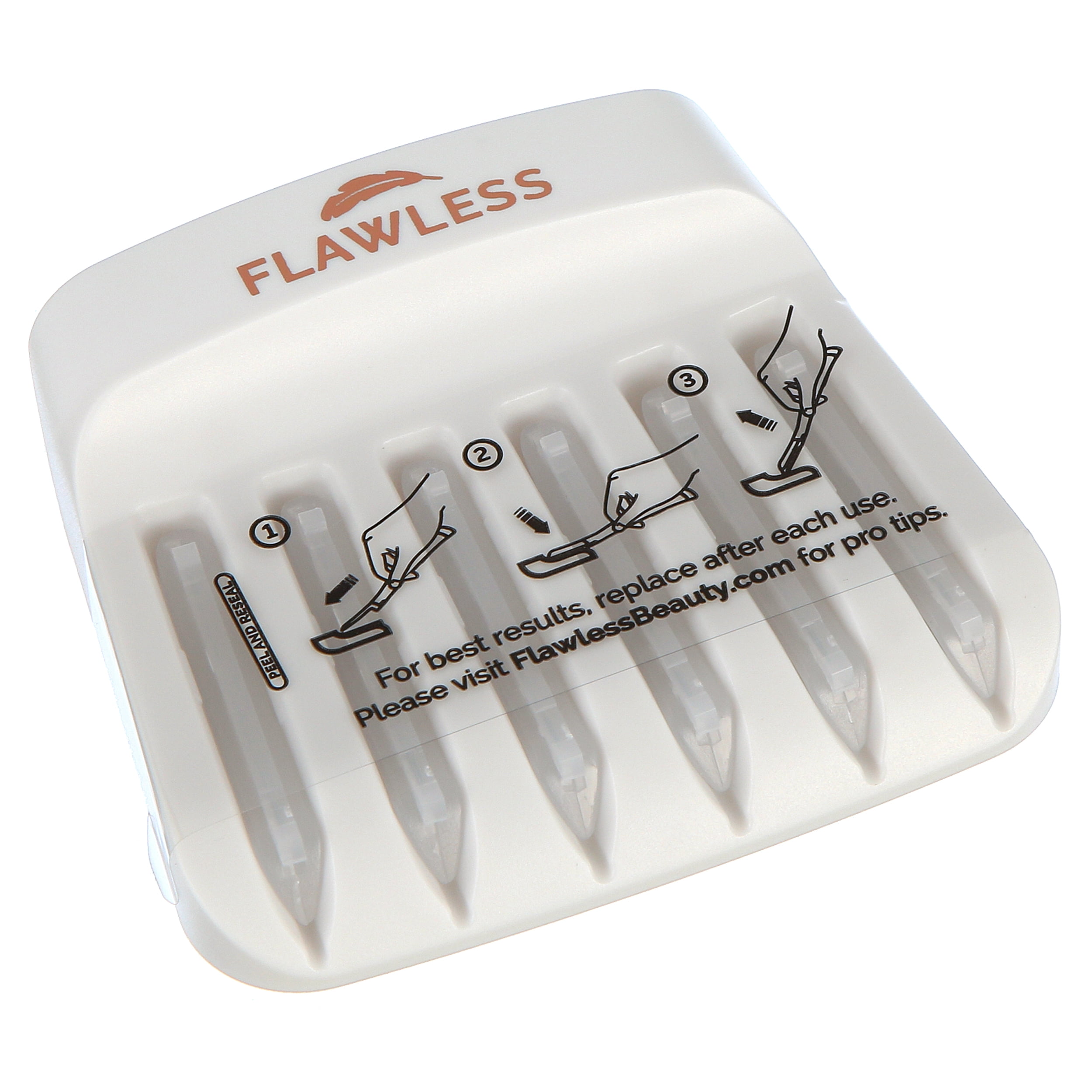 Ersatzköpfe Für Finish Touch Flawless Salon Nagelfeile – 6 Stück, Passend Für Das Nagelset