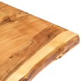 thumbnail image 2 of vidaXL Table Top Solid Acacia Wood 118x(50-60)x3.8 cm, 2 of 4