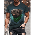 thumbnail image 3 of Camiseta informal con estampado 3D para hombre, Top cómodo de Hip Hop para entretenimiento de verano, 2024, 3 of 5
