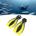 thumbnail image 1 of Short , Increased Kicking Efficiency,Diving Fins with Mesh Carrying Bag Elastic and Soft Material for Adult, 1 of 7