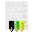 thumbnail image 3 of Pegatinas para uñas para decoración de uñas, pegatinas de flores y mariposas para decoración de uñas, calcomanías de transferencia de agua para uñas, decoraciones para uñas, suministros, 3 of 6