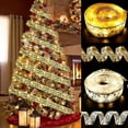 thumbnail image 3 of Decoration Pendant Christmas Tree Decoration Pendan Decorative Ribbon Double-layer Christmas LED Ribbon LED Ribbon, 3 of 6