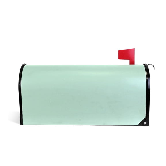 Mailbox Covers Magnetic Standard Size Post Box Cover Wrap Outside Waterproof Home Yard Garden Decor Pastel Green 21x18