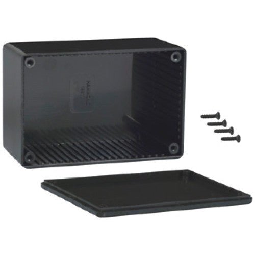 1591TBK - Boîte de Projet 4.7X3.2X2.2IN PLAS BLACK