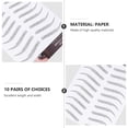 thumbnail image 3 of MasteelfCA 12 Sheets Eyebrow Tattoos Stickers Eyebrow Transfers Stickers Shaping Sticker, 3 of 7
