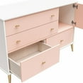 Little Seeds Valentina Asymmetrical 4 Drawer / 1 Door Convertible