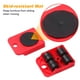 thumbnail image 5 of Sistema en movimiento Irfora Kit de movimiento de muebles pesados Easy Mover Appliance Roller Lifter Sistema de movimiento con deslizadores de 4 ruedas Kit de elevación para mover mesa de armario de s Irfora Sistema en movimiento, 5 of 7