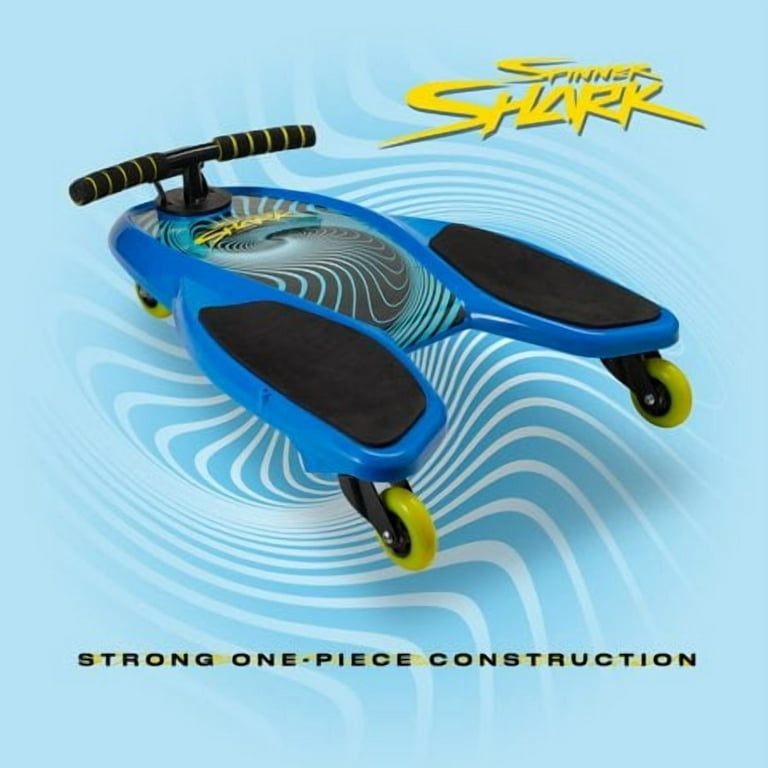 Spinner Shark Drifting Kneeboard Ride on Caster Board for