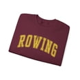 thumbnail image 3 of Rowing Rower Sweatshirt Gifts Crew Neck Shirt Long Sleeve Unisex, 3 of 7