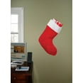 thumbnail image 2 of Wallhogs Stocking II Cutout Wall Decal, 2 of 2