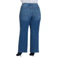 thumbnail image 2 of NYDJ womens  Plus Teresa Romantic Indigo Wide Leg Jean, 16W, Blue, 2 of 4