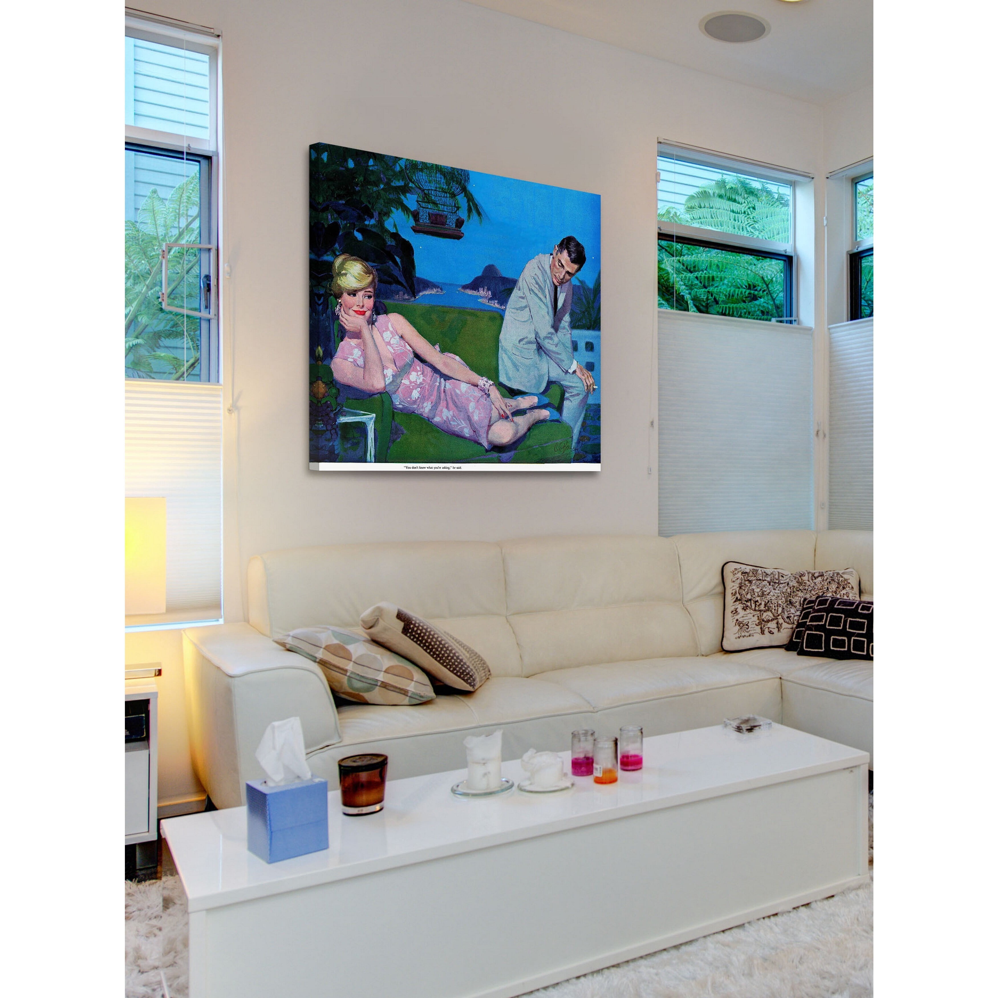 Marmont Hill "Lawless Lady" by Al Buell Painting Print on Canvas