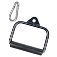 thumbnail image 4 of Manejo de una sola D Mango de lucha de d de acero Instalación fácil de agarre fácil con carabinero para entrenamiento de resistencia, 4 of 8