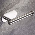 thumbnail image 1 of Stainless Steel Self-Adhesive Toilet Paper Holder, 1 of 5