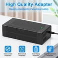 thumbnail image 2 of 48V(54.6V 2A) 3-Prong Battery Charger Compatible with KAABO Mantis 8, 8 Pro, Zero 8, 9, 2 of 3