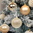 thumbnail image 5 of 36 pcs Christmas Ball Ornaments 2.36 Inches Hanging Ornaments Neutral Ornament Set Christmas Baubles Hanging Balls for Holiday Xmas Tree Wedding Decorations The Holiday, 5 of 6