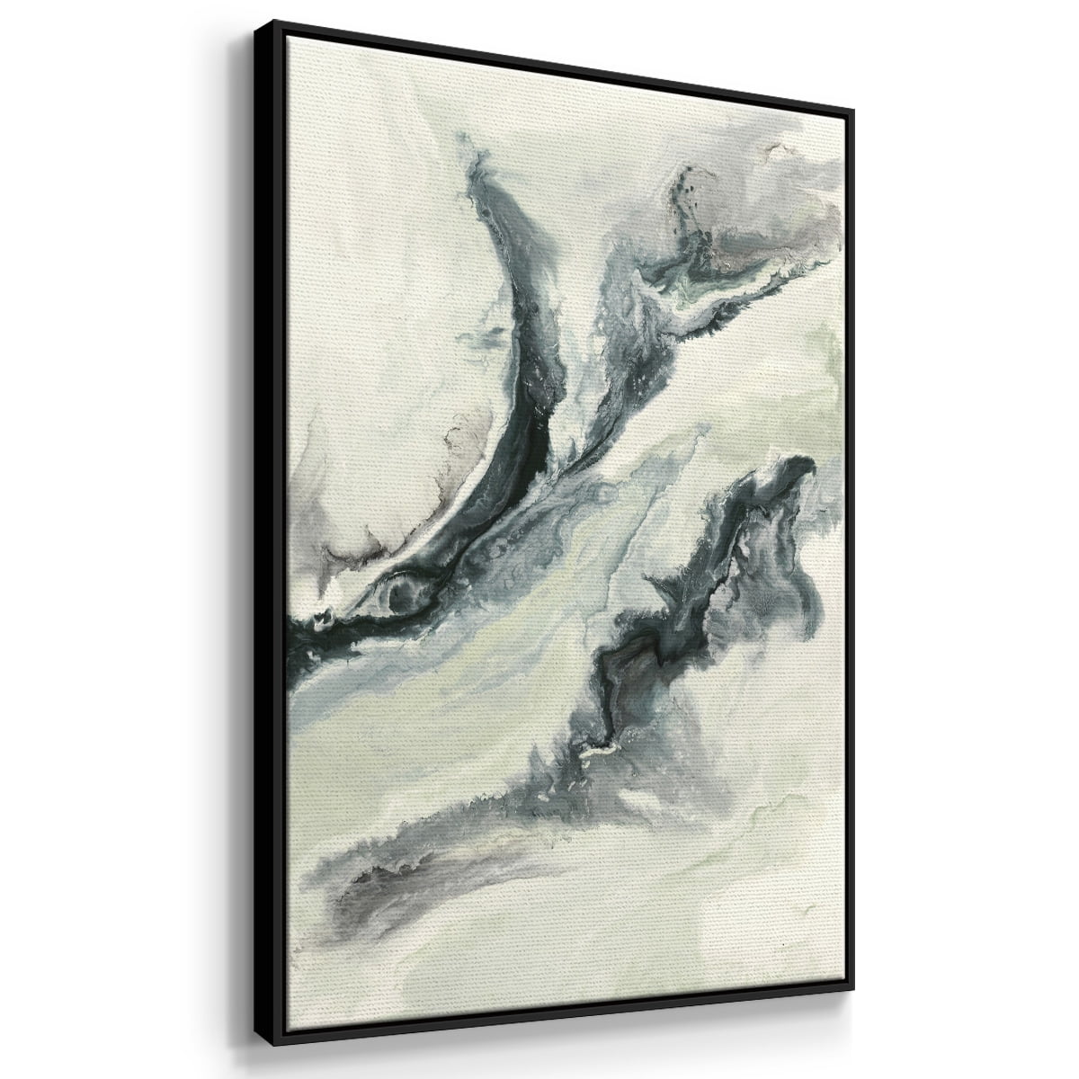 Untitled Framed Premium Gallery Wrapped Canvas - Ready to Hang - 25 x 37 - Black Floating Frame
