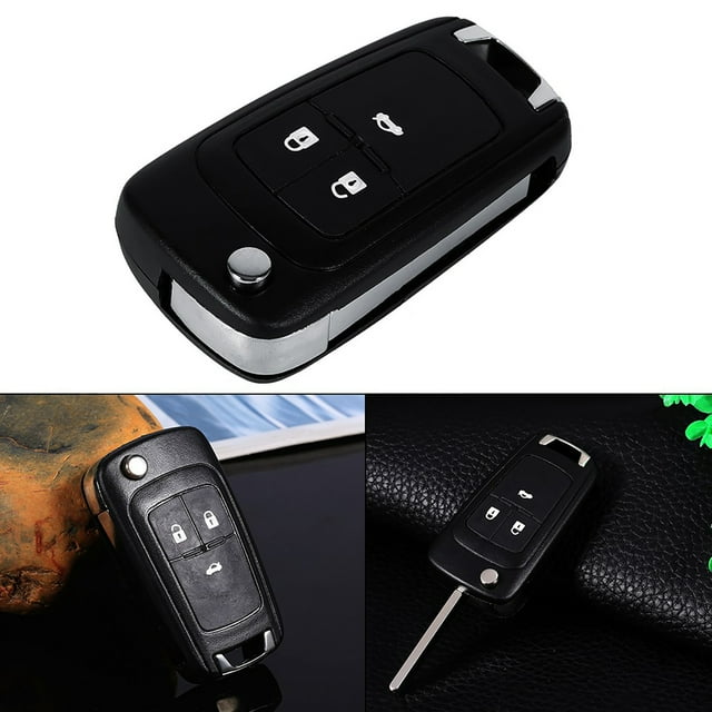 Funda Para Mando A Distancia de Coche, Funda Para Llave con Tapa Remota de 3 Botones, Carcasa para Llave Automotriz para Vauxhal Ope Astr Insigni Zafir Holde