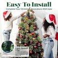 thumbnail image 5 of Tupkee Christmas Bubble Lights  Set of 7 Multi-Color Lights - Bubble Lights for Christmas Tree Holiday Decor, 5 of 8