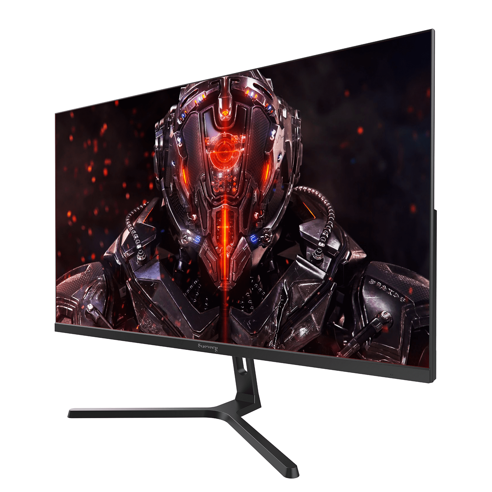 Suevery 27" FHD 1080p Computer Monitor, 100Hz for Gaming, Built-in Speakers, 120% sRGB Color, Black