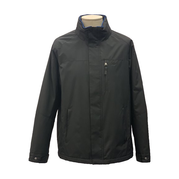 IZOD Men's Water Resistant Midweight Jacket with Polar Fleece Lining