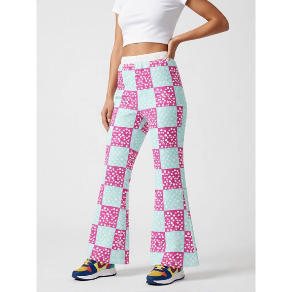 Girls Flare Leggings Stretch Fit Ankle Length Bell Bottoms Stylish Bootcut Pants for Little Girls Age 3-10 Summer Casual