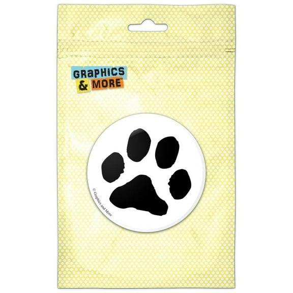 Paw Print Pet Dog Cat Pinback Button Pin Badge