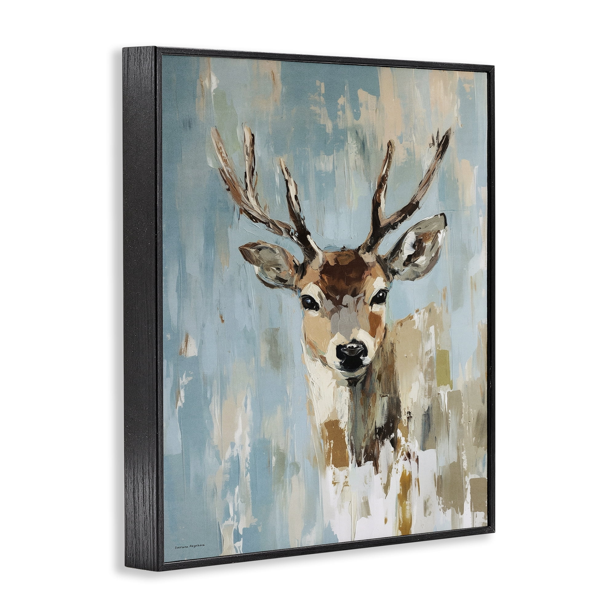 Stupell Industries Echoes Of The Wild Black Framed Giclee Art, design by Svetlana Aleynikova