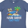 thumbnail image 4 of Inktastic Surfing Future Surfer Bear Boys or Girls Toddler T-Shirt, 4 of 5