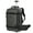 Grey Black, variant on 22" Convertible Wheeled Backpack with Fanny Pack, Grey