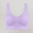 thumbnail image 4 of Fancifize Women Wireless Sports Bra No Underwire Seamless Full Coverage Padded Bras Comfortable Bralettes Everyday Bra, 4 of 5