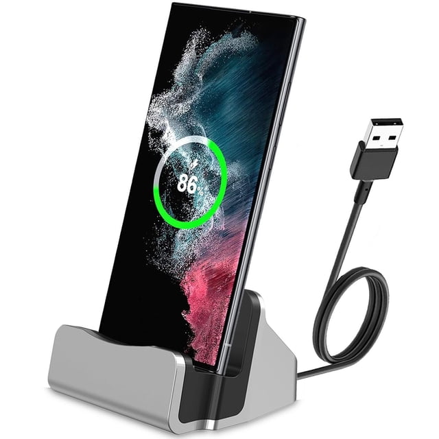 Base de carga AKWOR USB-C de carga rápida