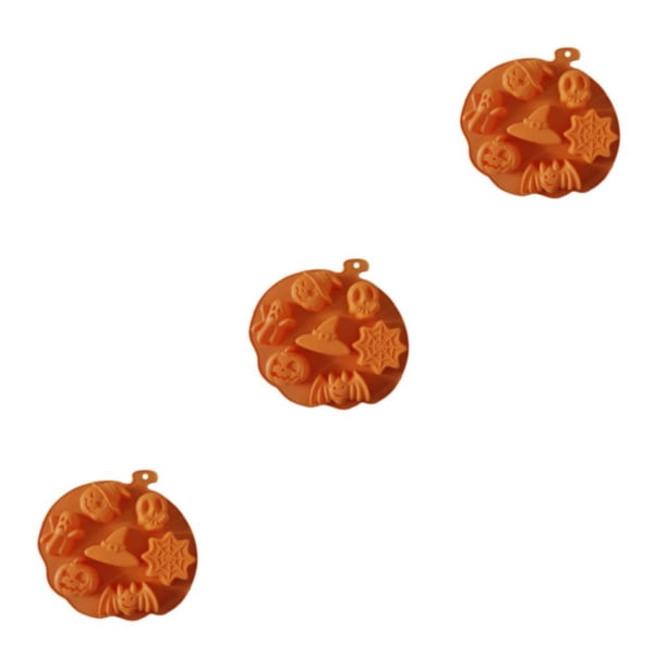 Molde de silicona para Halloween Wosthever para pasteles y cubitos de hielo color Como se muestra