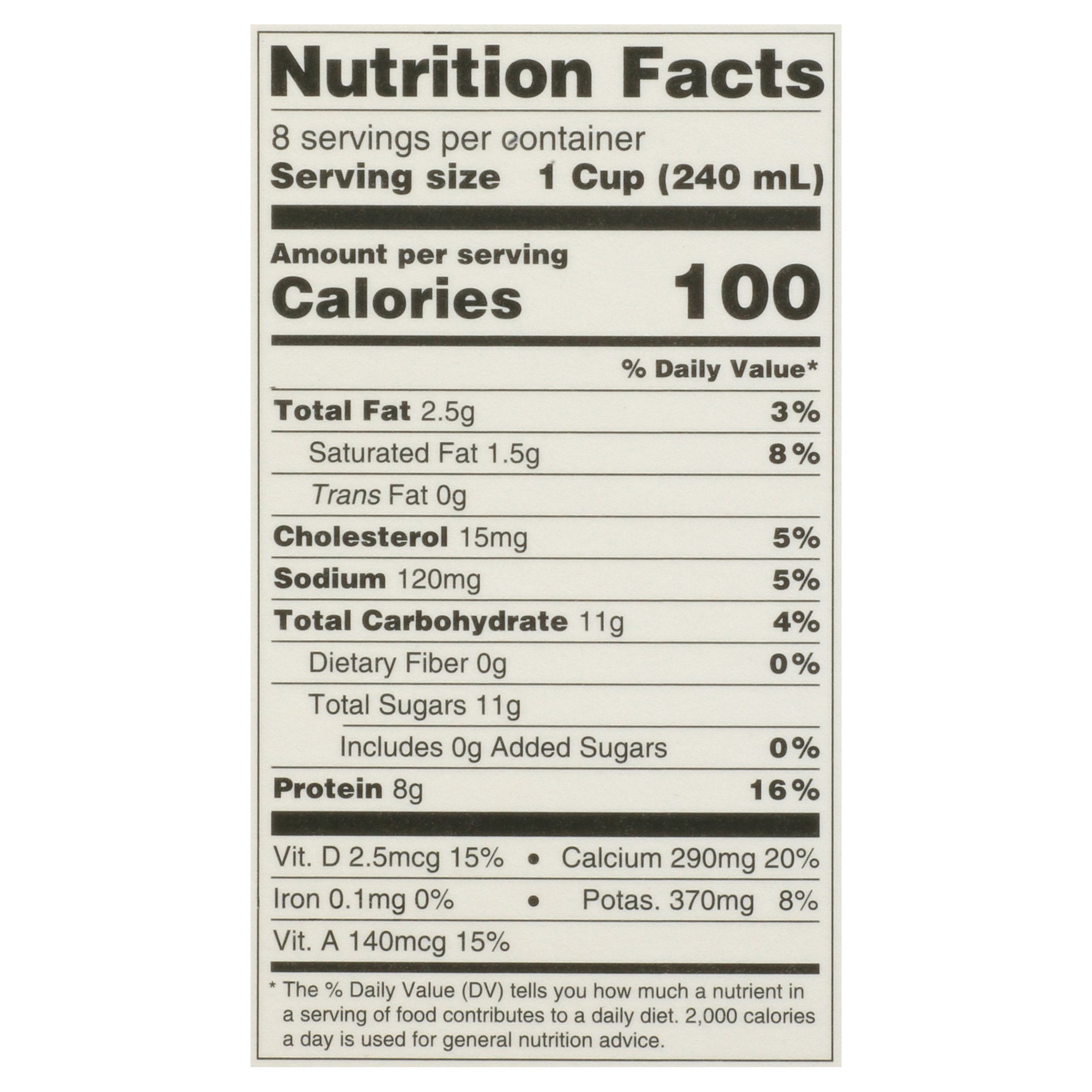 Prairie Farms 100% Lactose Free Fat Free Milk, 0.5 gal