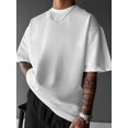 thumbnail image 2 of Manfinity Dauomo Men's Letter & Cartoon Print Casual Versatile Daily Wear Short Sleeve T-Shirt, 2 of 5